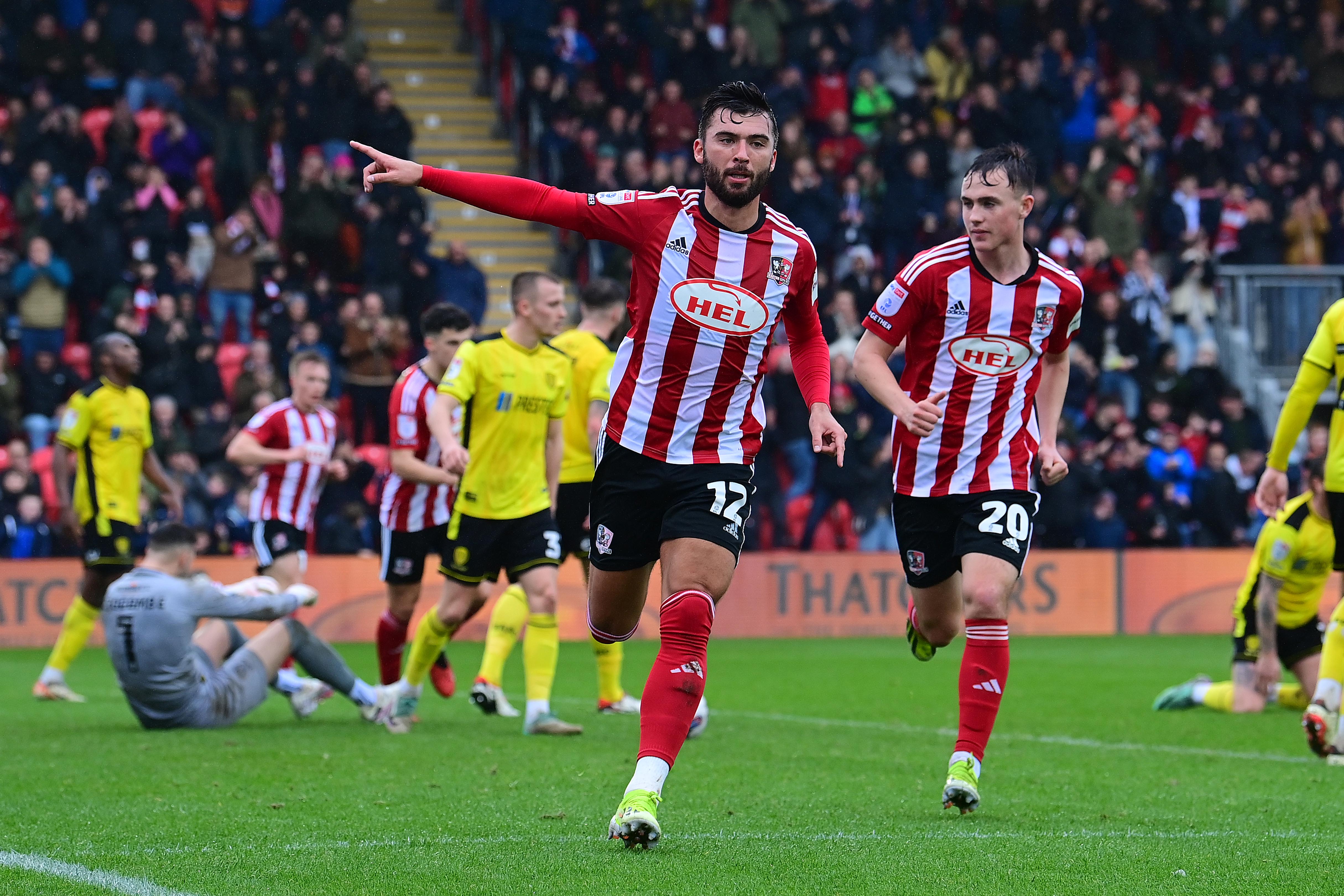 Reece Cole celebrating