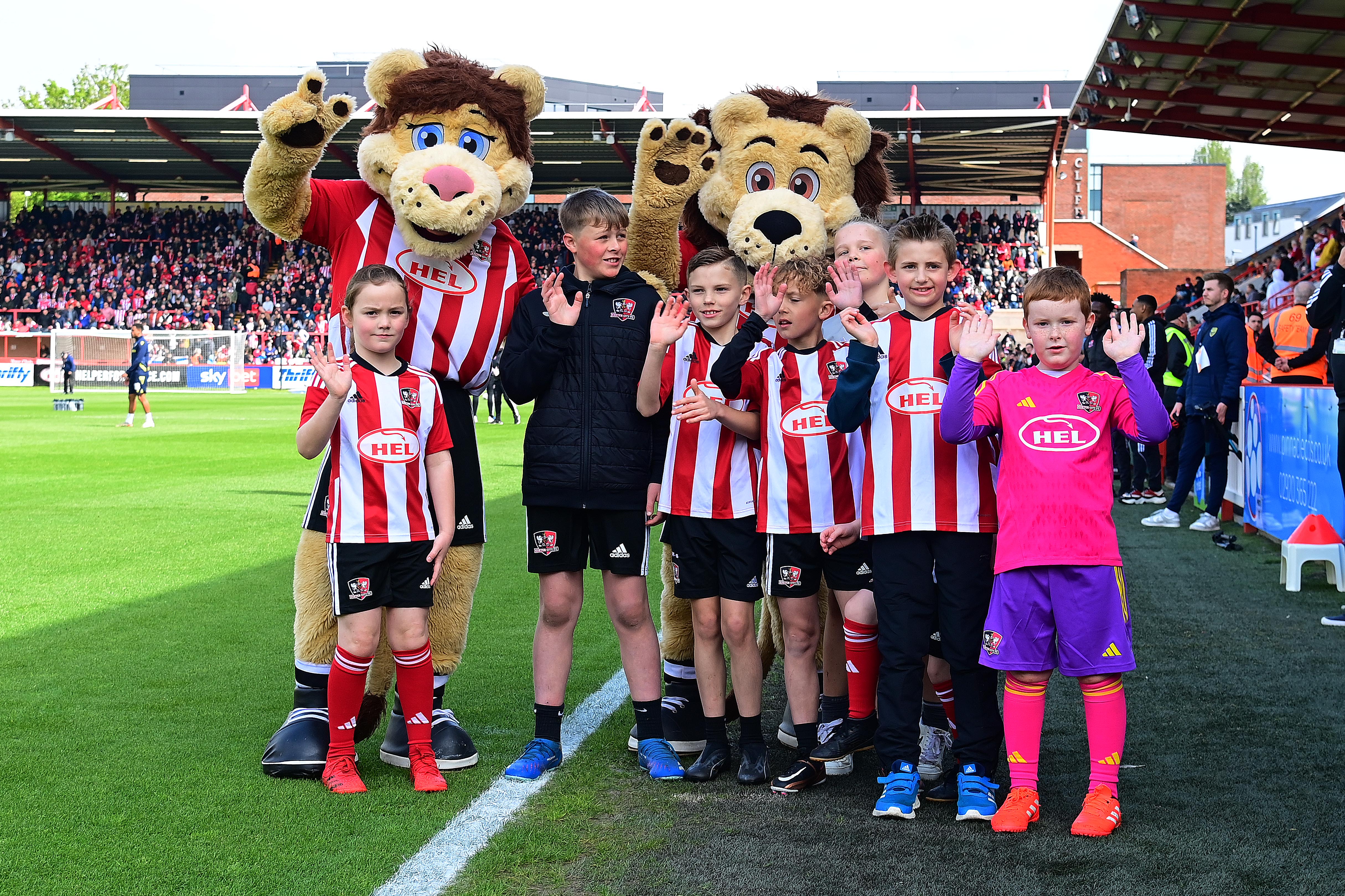 Exeter City Mascots