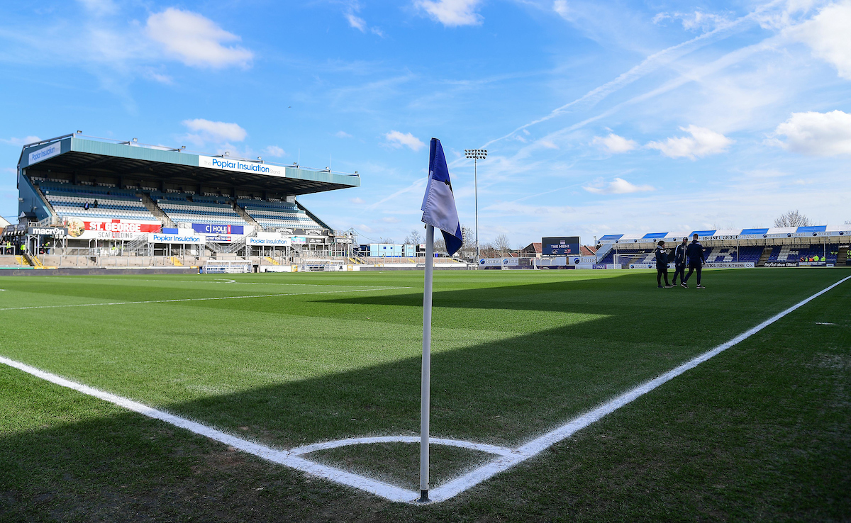 Panoramic image of Bristol Rovers' Memorial Stadium