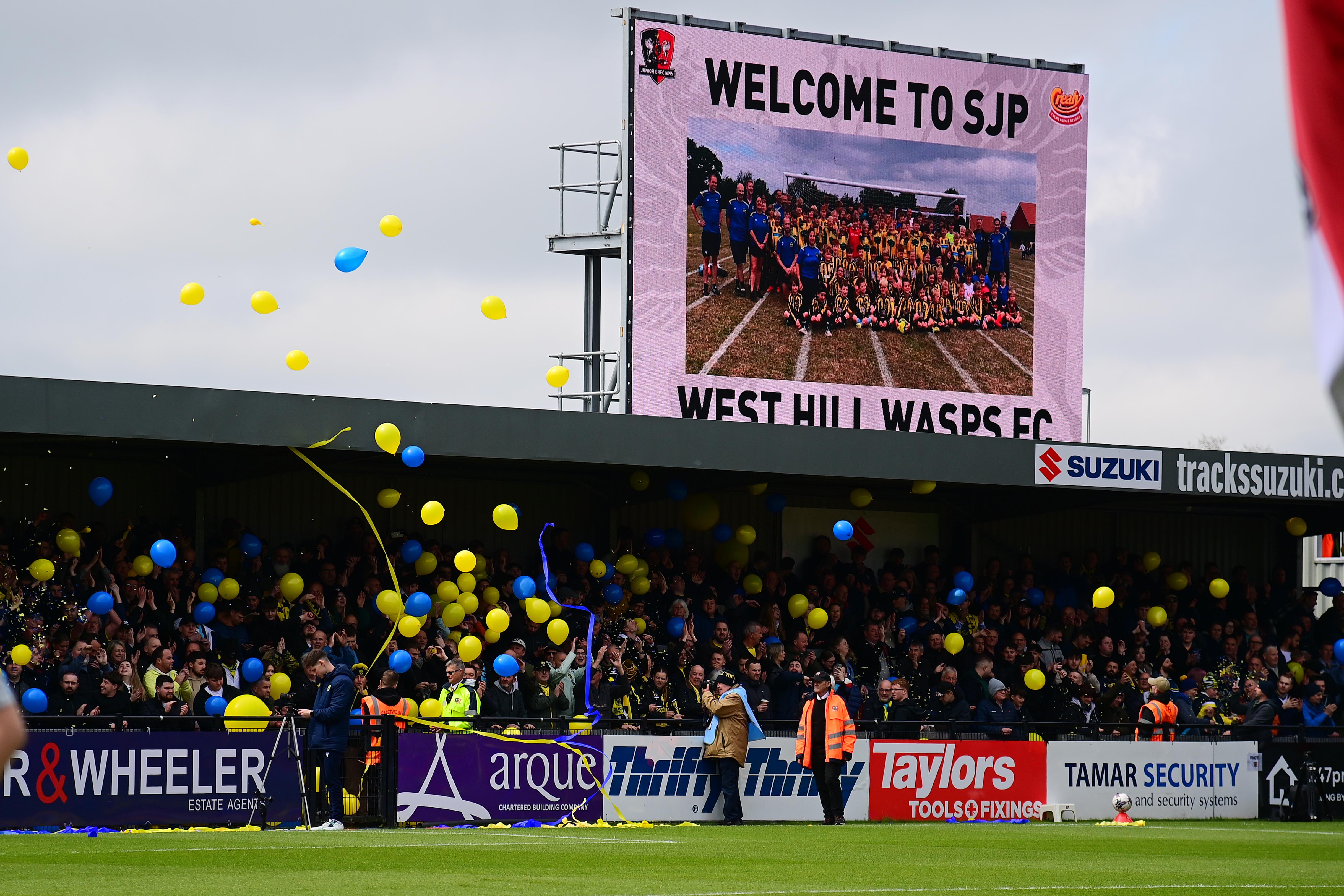 Oxford fans at SJP