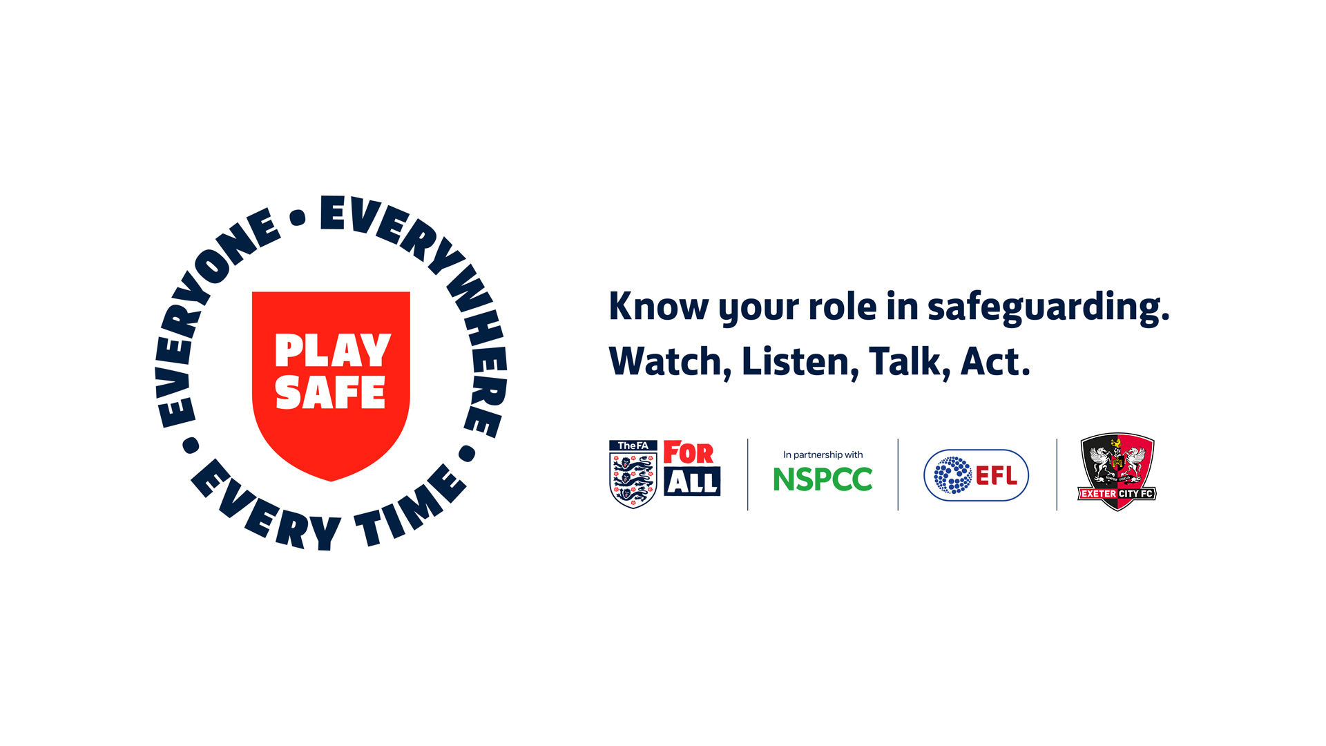 Play Safe campaign