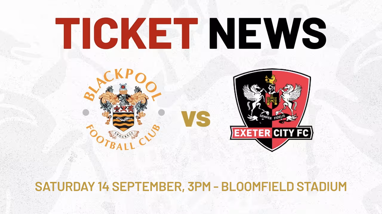 Blackpool Tickets